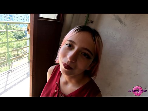 ❤️ د شاګرد حساسیت په بهر کې یو اجنبی سړی وخوري - د هغه په مخ کې ❤️❌ ☑